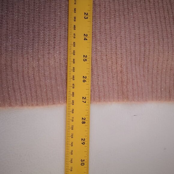 Liz Claiborne Ladies Size Small Light Pink Tunic/Sweater with Scarf - Picture 11 of 11